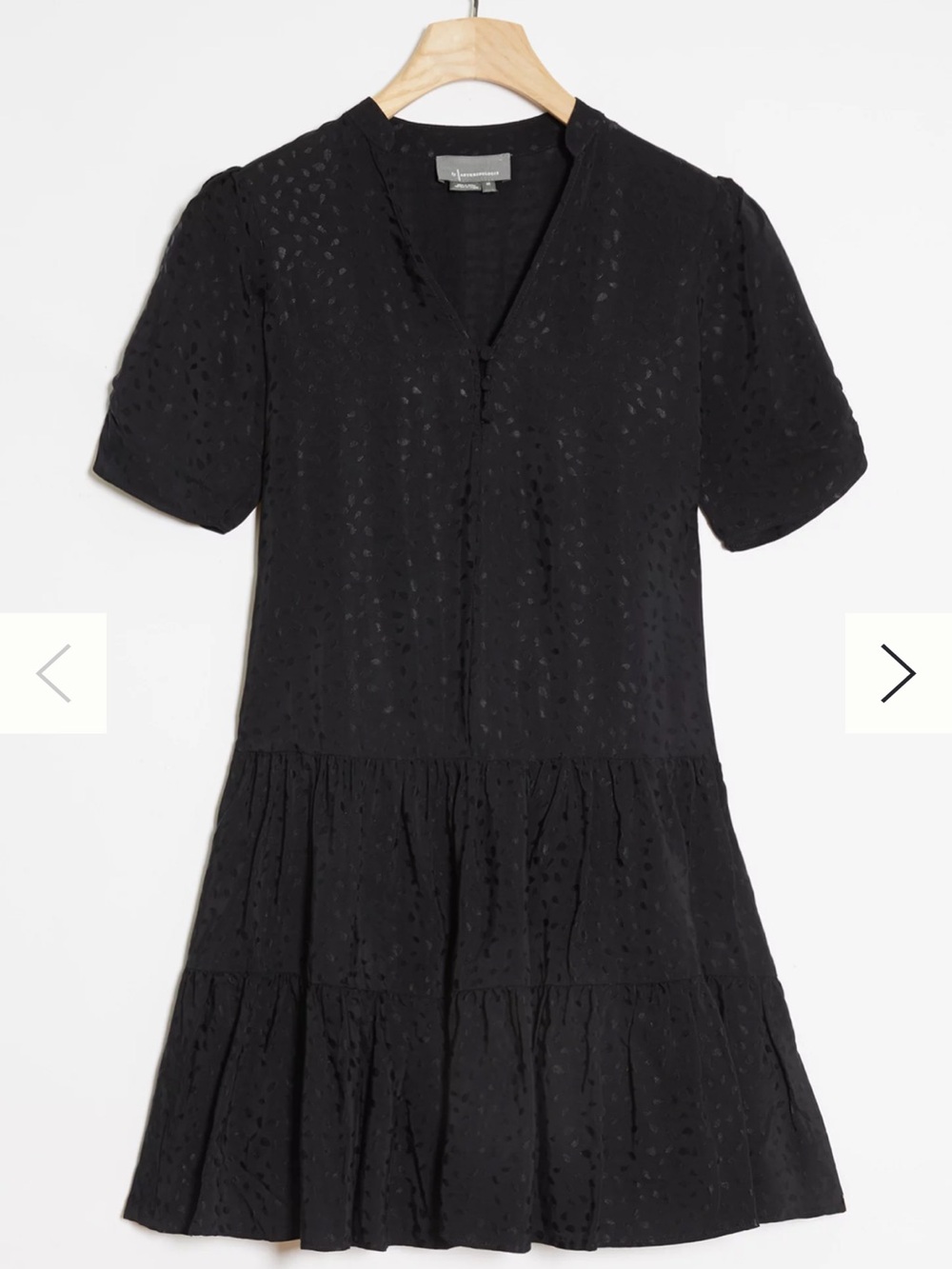 Anthropologie Stacey Shimmer Tunic Dress